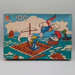 Smurf Puzzle Series 4190-6, 100 Pieces - 16x11 Inches